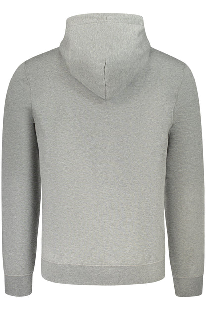 CALVIN KLEIN MEN'S GRAY ZIP-UP SWEATSHIRT