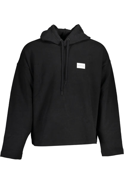 CALVIN KLEIN SWEATSHIRT WITHOUT ZIP BLACK MAN