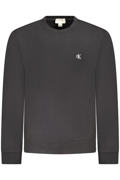 SWEAT-SHIRT NOIR À FERMETURE ÉCLAIR CALVIN KLEIN POUR HOMME
