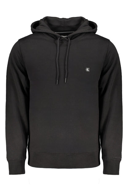 CALVIN KLEIN MEN'S BLACK ZIPLESS SWEATSHIRT
