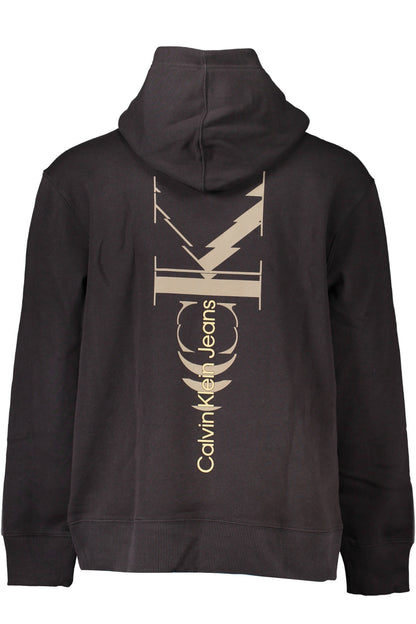 CALVIN KLEIN SWEATSHIRT WITHOUT ZIP BLACK MAN