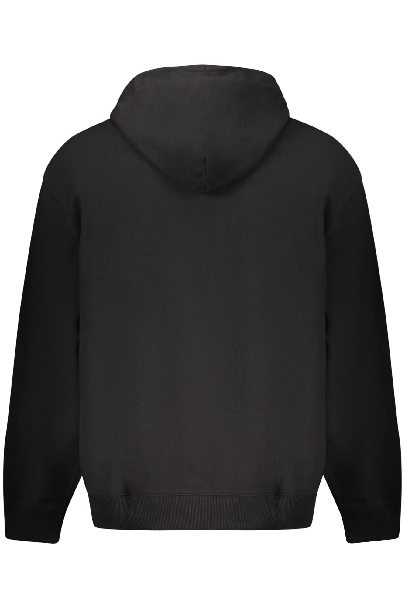 CALVIN KLEIN MEN'S BLACK ZIP-UP SWEATSHIRT