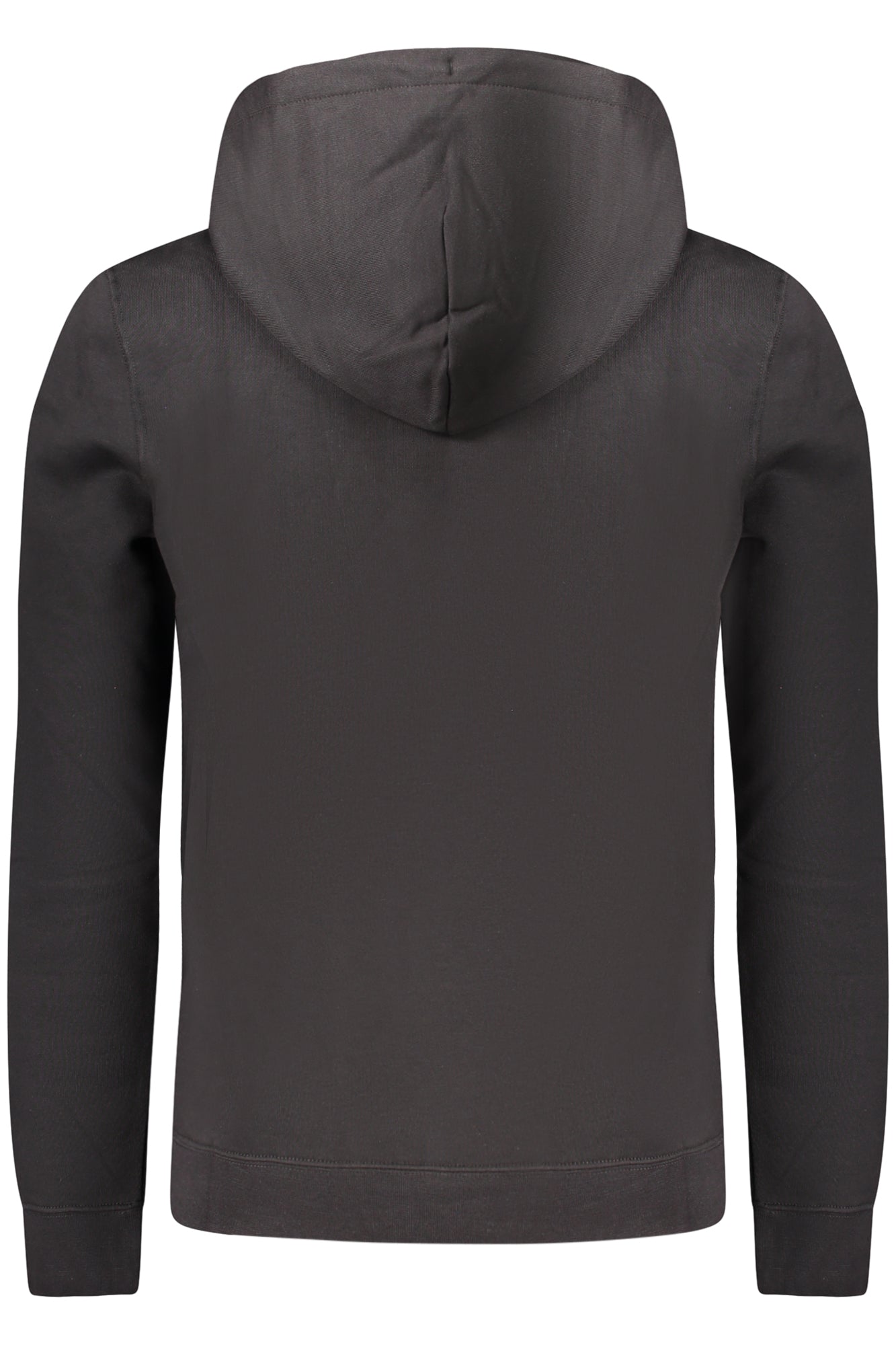 CALVIN KLEIN MEN'S BLACK ZIP-UP SWEATSHIRT