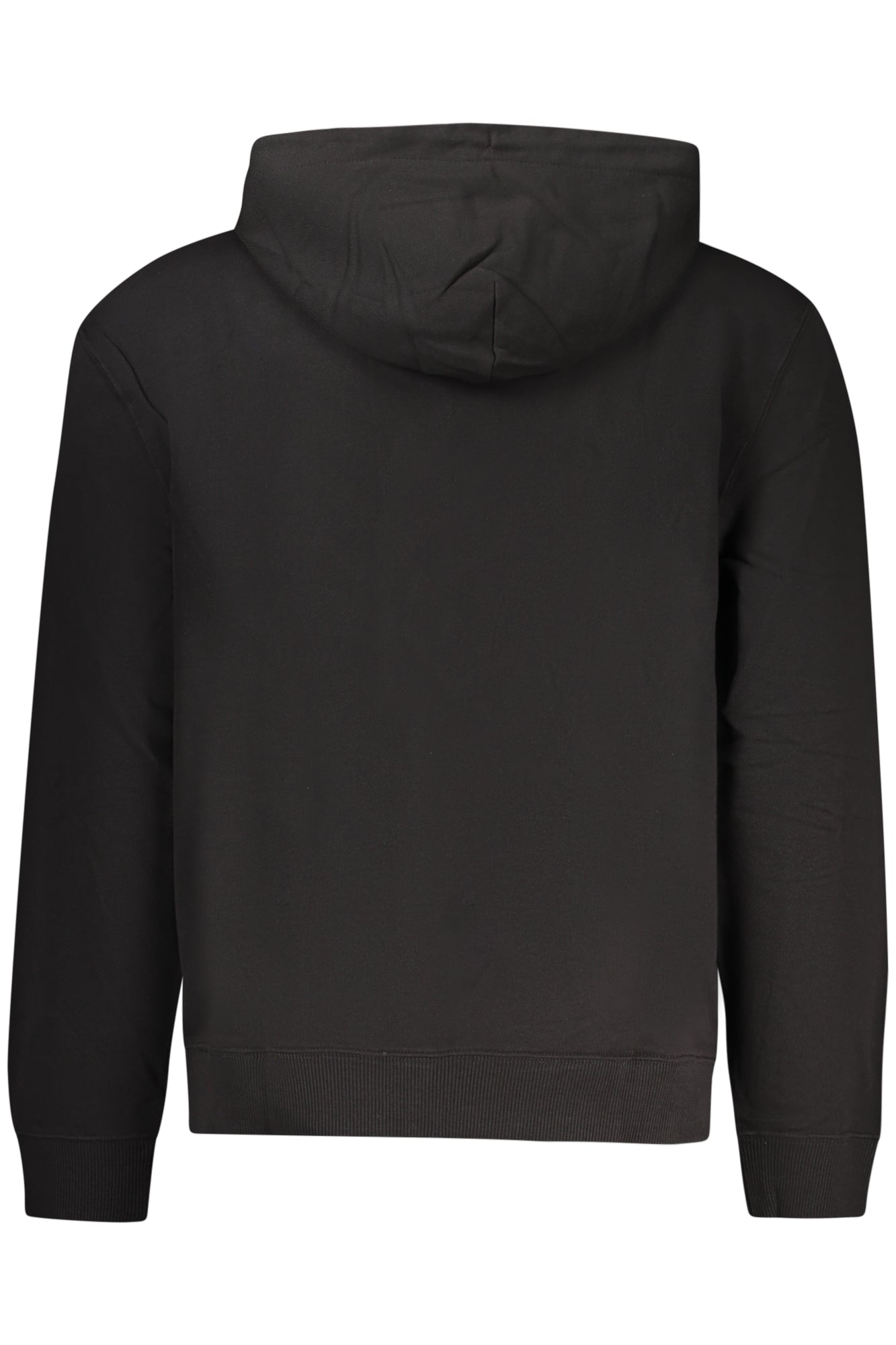 CALVIN KLEIN MEN'S BLACK ZIP-UP SWEATSHIRT