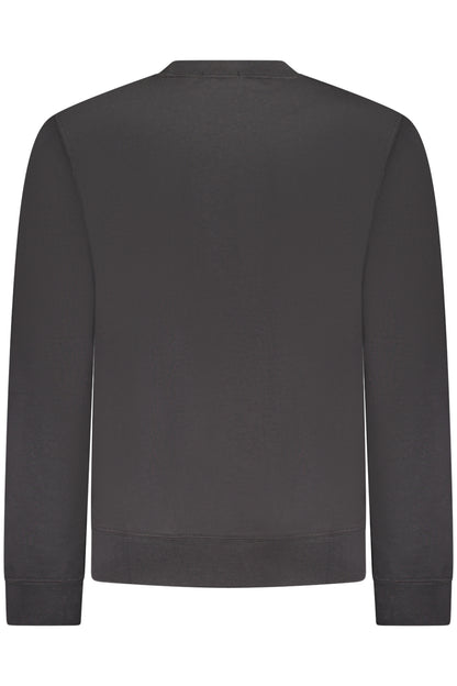 SWEAT-SHIRT NOIR À FERMETURE ÉCLAIR CALVIN KLEIN POUR HOMME