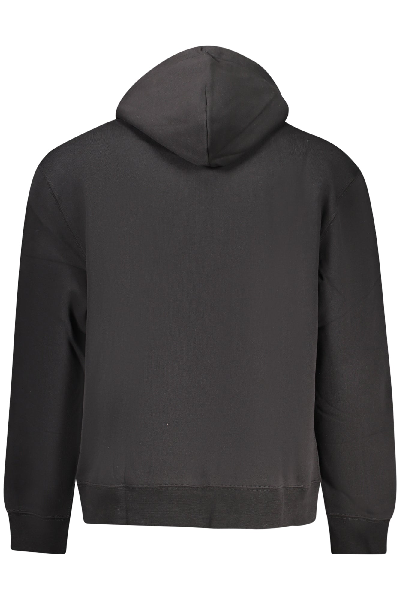 CALVIN KLEIN MEN'S BLACK ZIP-UP SWEATSHIRT