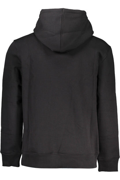 CALVIN KLEIN MEN'S BLACK ZIPLESS SWEATSHIRT