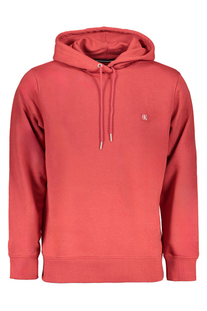 CALVIN KLEIN MEN'S RED ZIP-OUT SWEATSHIRT