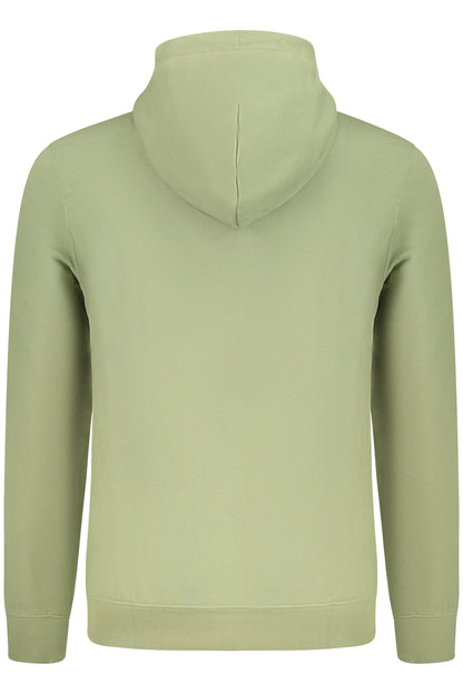 CALVIN KLEIN MEN'S ZIP-UP SWEATSHIRT, GREEN