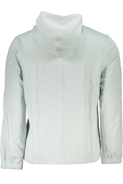 CALVIN KLEIN MEN'S GREEN ZIPLESS SWEATSHIRT
