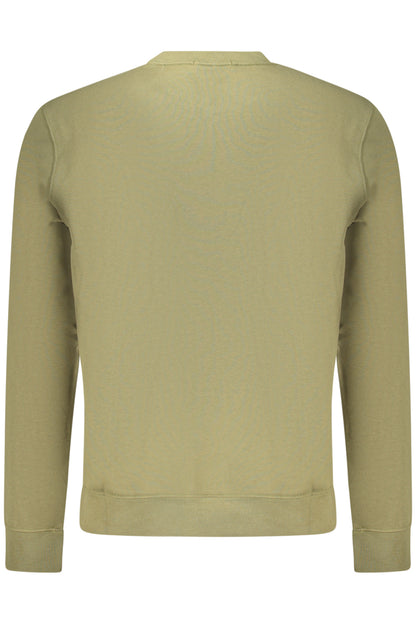 SWEAT-SHIRT FERMÉ CALVIN KLEIN POUR HOMME, VERT