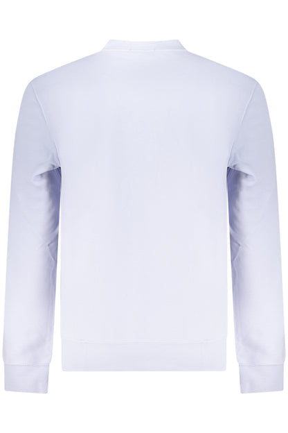 CALVIN KLEIN MEN'S PURPLE ZIP-UP SWEATSHIRT