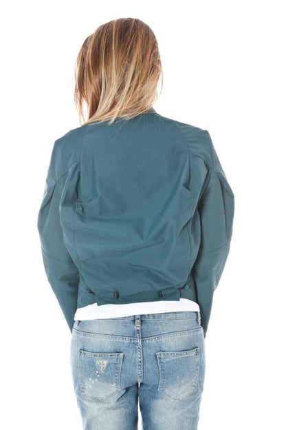 CALVIN KLEIN GREEN WOMEN'S SPORTS JACKET