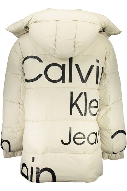 CALVIN KLEIN BEIGE MEN'S JACKET