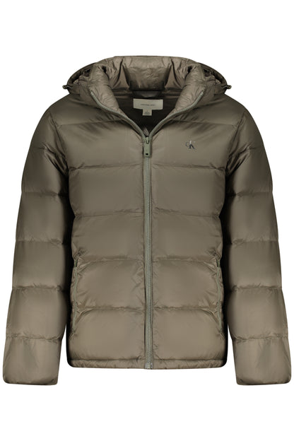 CALVIN KLEIN MEN'S BROWN JACKET