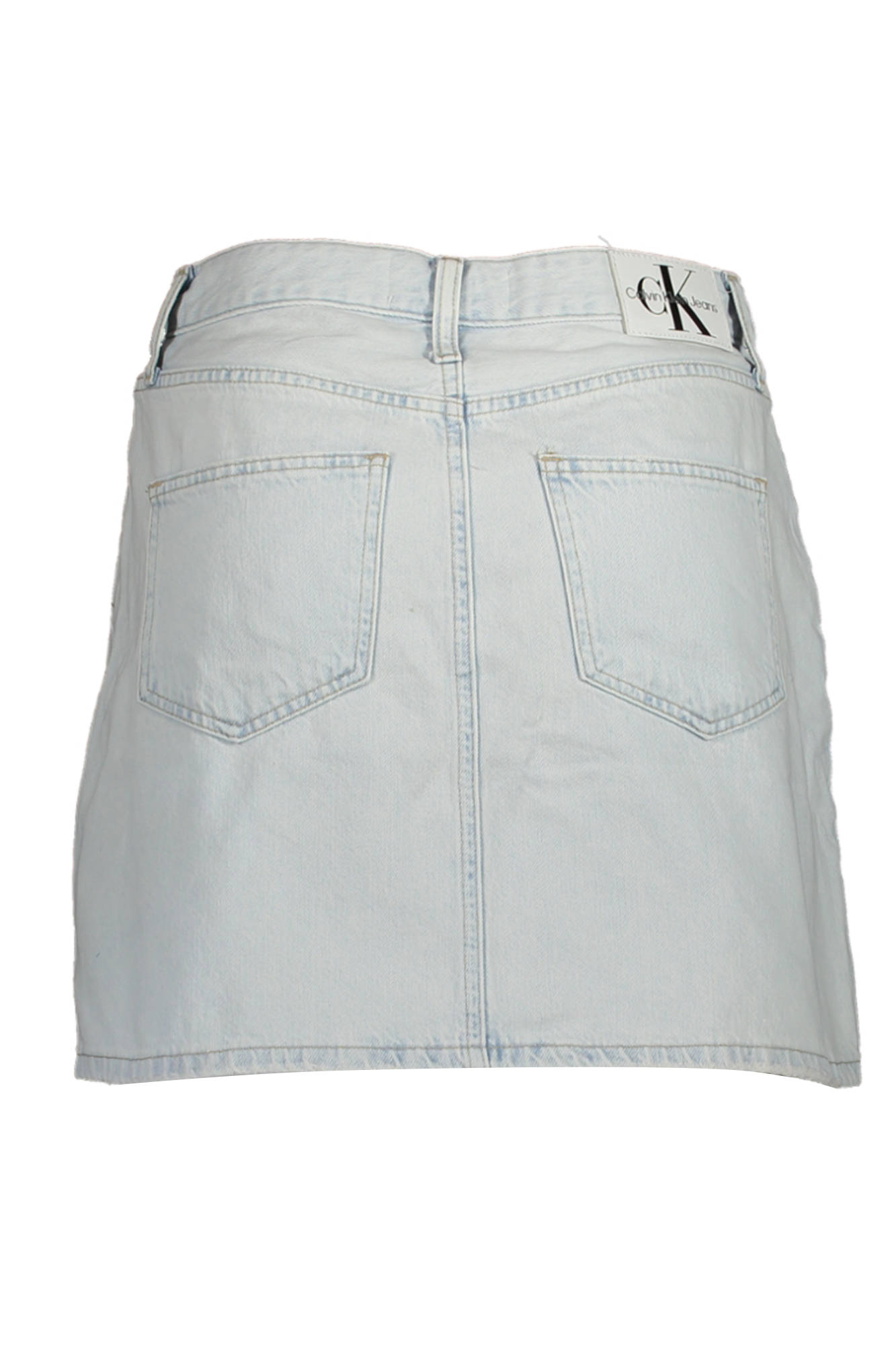 CALVIN KLEIN WOMEN'S LIGHT BLUE SHORT SKIRT