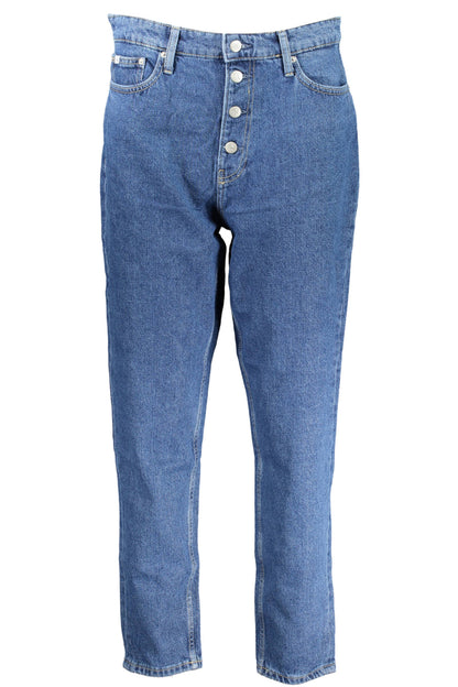 CALVIN KLEIN WOMEN'S DENIM JEANS BLUE