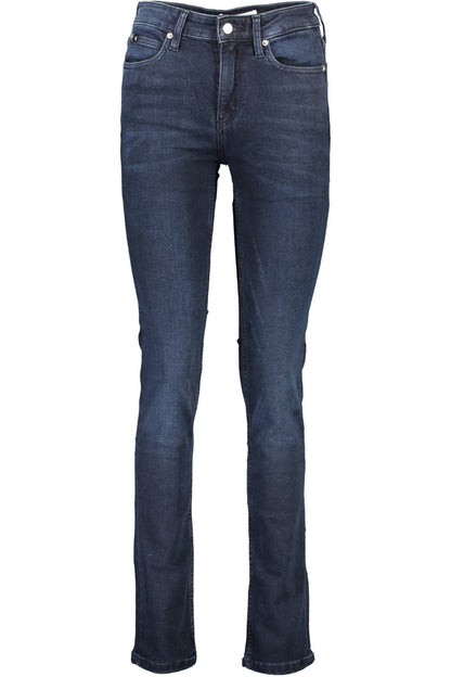 CALVIN KLEIN WOMEN'S DENIM JEANS BLUE