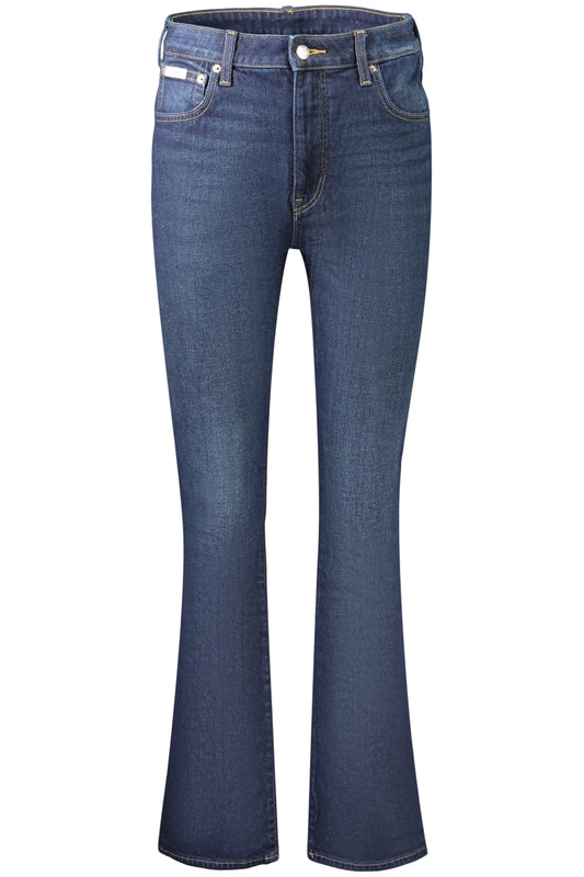 JEAN EN DENIM CALVIN KLEIN POUR FEMME, BLEU