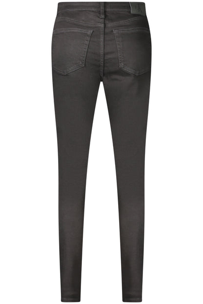 CALVIN KLEIN WOMEN'S BLACK DENIM JEANS