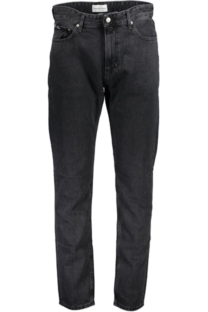 CALVIN KLEIN MEN'S BLACK DENIM JEANS