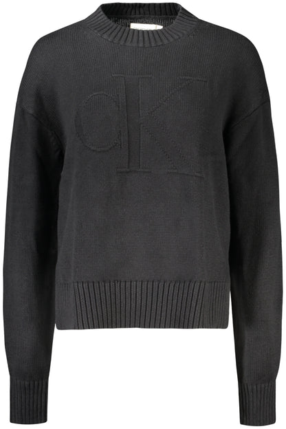 CALVIN KLEIN WOMEN'S BLACK SWEATER