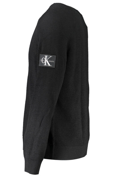 CALVIN KLEIN MEN'S BLACK SWEATER