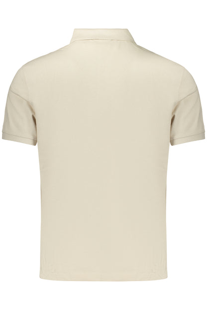 CALVIN KLEIN MEN'S SHORT-SLEEVE POLO SHIRT, BEIGE