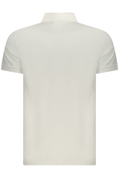 CALVIN KLEIN MEN'S SHORT-SLEEVE POLO SHIRT WHITE