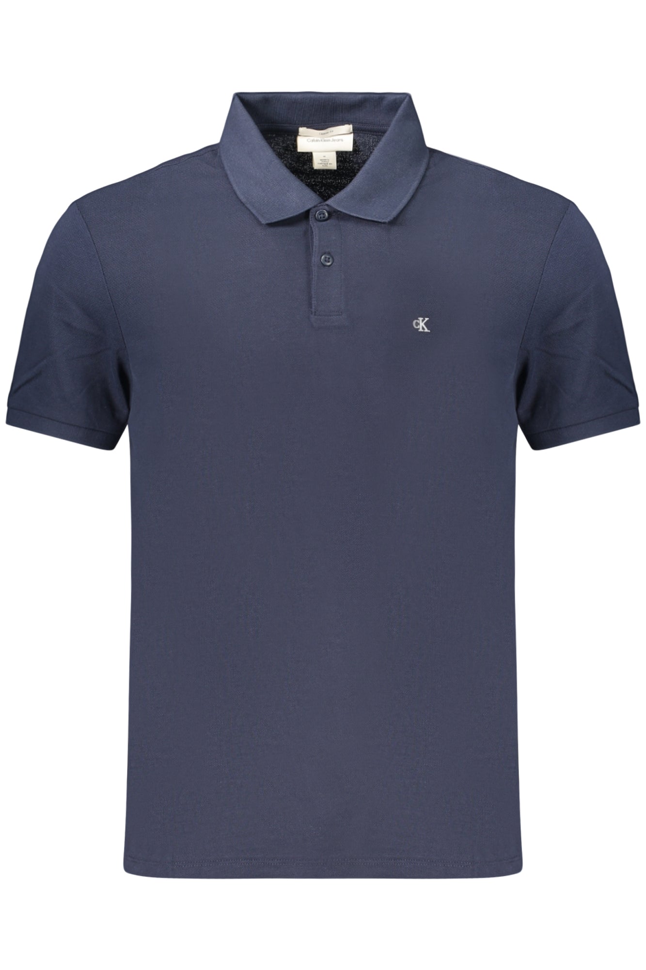 CALVIN KLEIN MEN'S SHORT-SLEEVE POLO SHIRT, BLUE