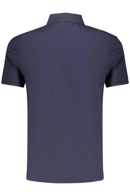 CALVIN KLEIN MEN'S SHORT-SLEEVE POLO SHIRT, BLUE