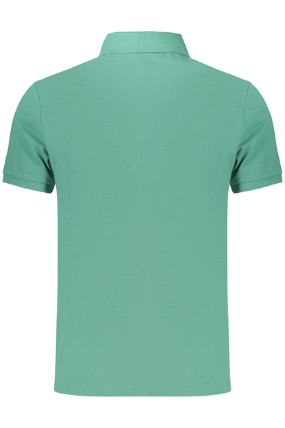 CALVIN KLEIN MEN'S SHORT-SLEEVE POLO SHIRT GREEN