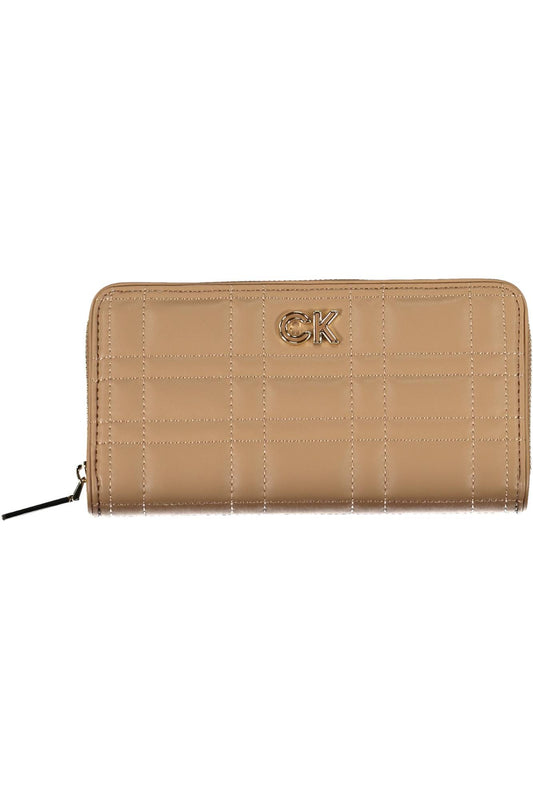 PORTEFEUILLE FEMME BEIGE CALVIN KLEIN