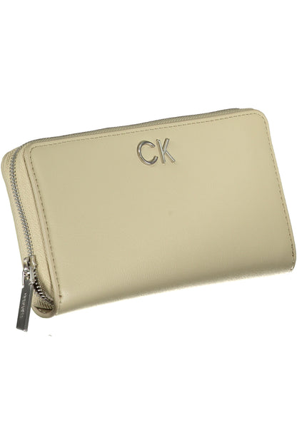 CALVIN KLEIN WOMEN'S WALLET BEIGE