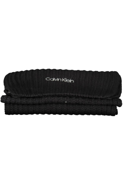 CALVIN KLEIN WOMEN'S SCARF BLACK