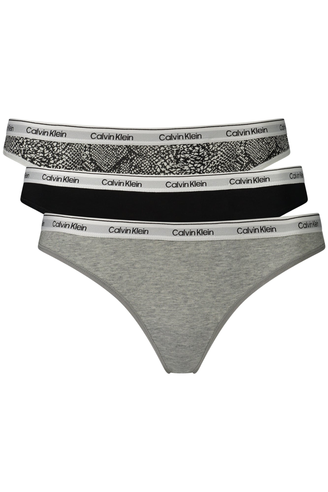 CALVIN KLEIN WOMEN'S BRIEFS GRAY
