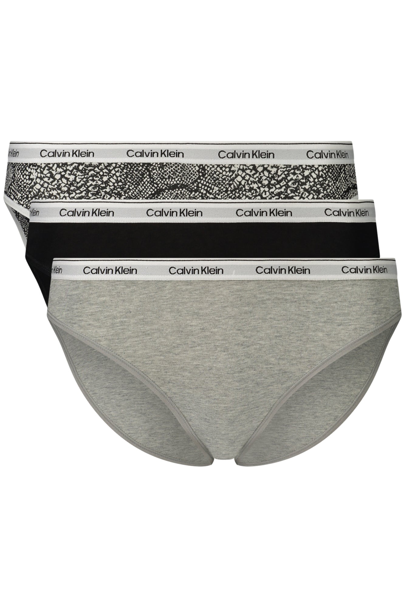 CALVIN KLEIN WOMEN'S BRIEFS GRAY