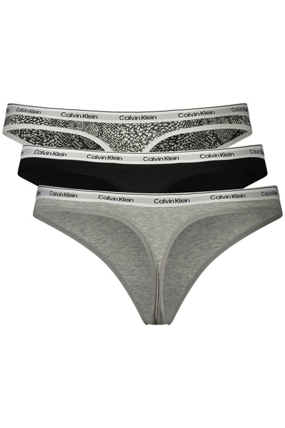 CALVIN KLEIN WOMEN'S BRIEFS GRAY