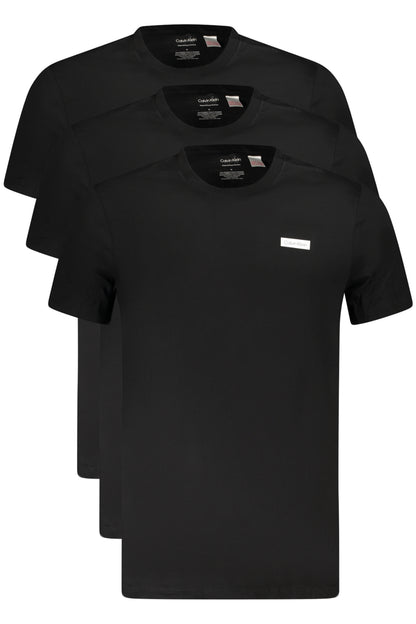 T-shirt noir Calvin Klein pour homme