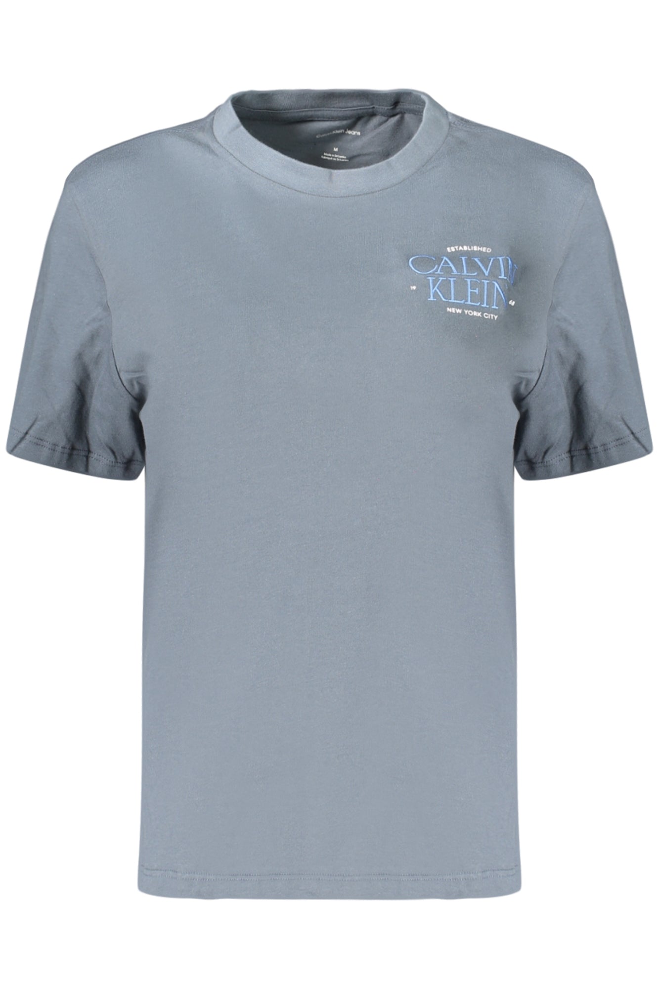 CALVIN KLEIN WOMEN'S SHORT-SLEEVE T-SHIRT GREY