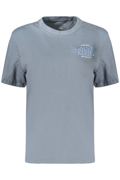 CALVIN KLEIN WOMEN'S SHORT-SLEEVE T-SHIRT GREY