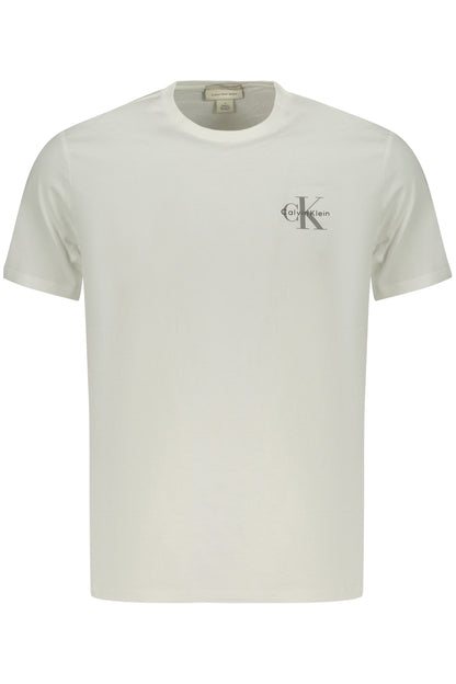 CALVIN KLEIN MEN'S SHORT-SLEEVE T-SHIRT WHITE