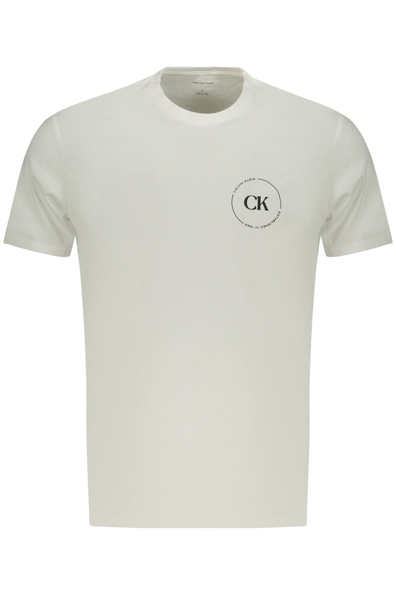 CALVIN KLEIN MEN'S SHORT-SLEEVE T-SHIRT WHITE