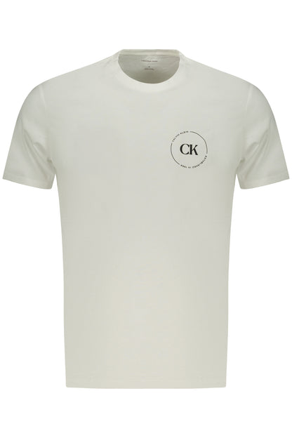 CALVIN KLEIN MEN'S SHORT-SLEEVE T-SHIRT WHITE