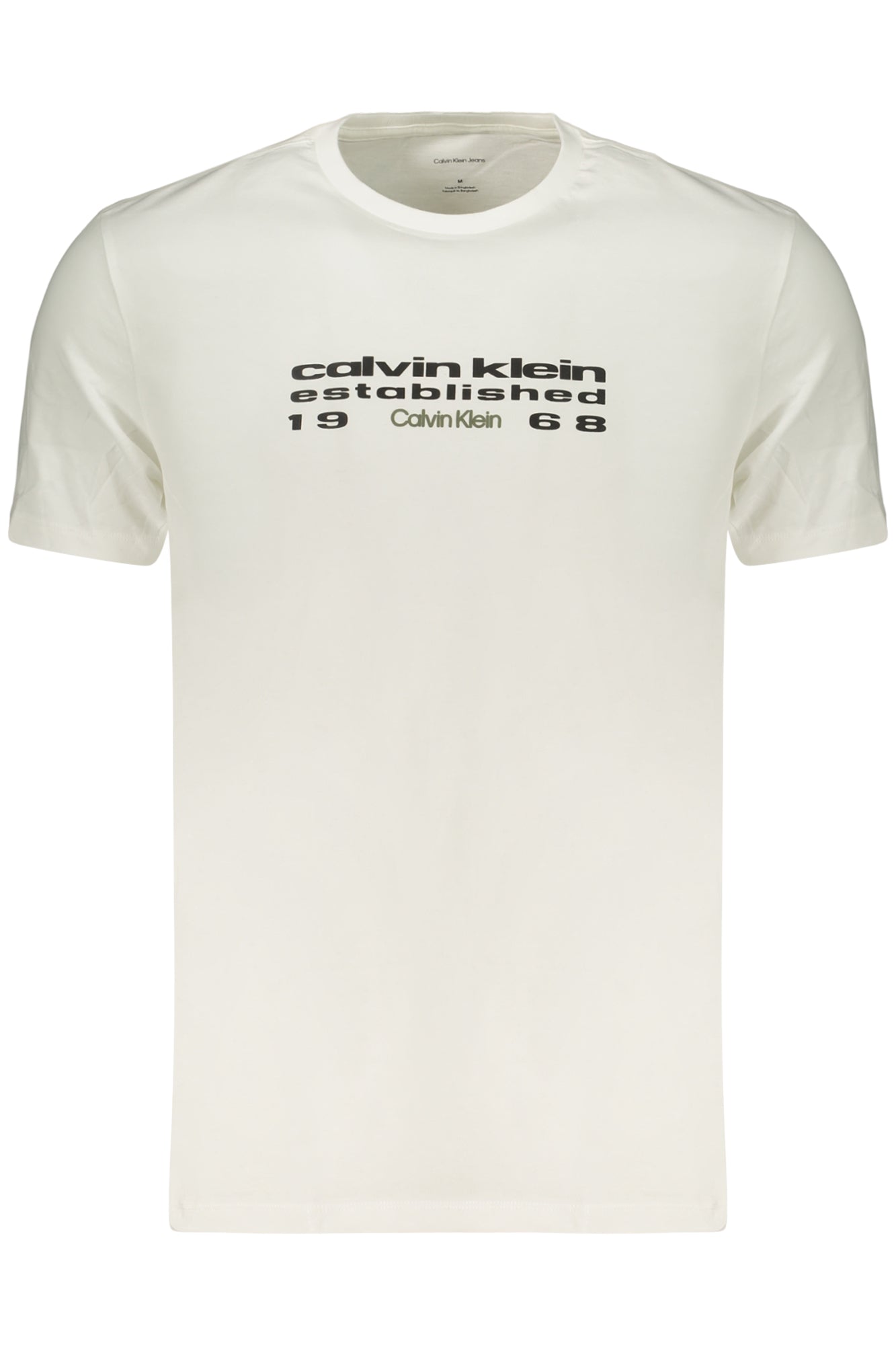 CALVIN KLEIN MEN'S SHORT-SLEEVE T-SHIRT WHITE