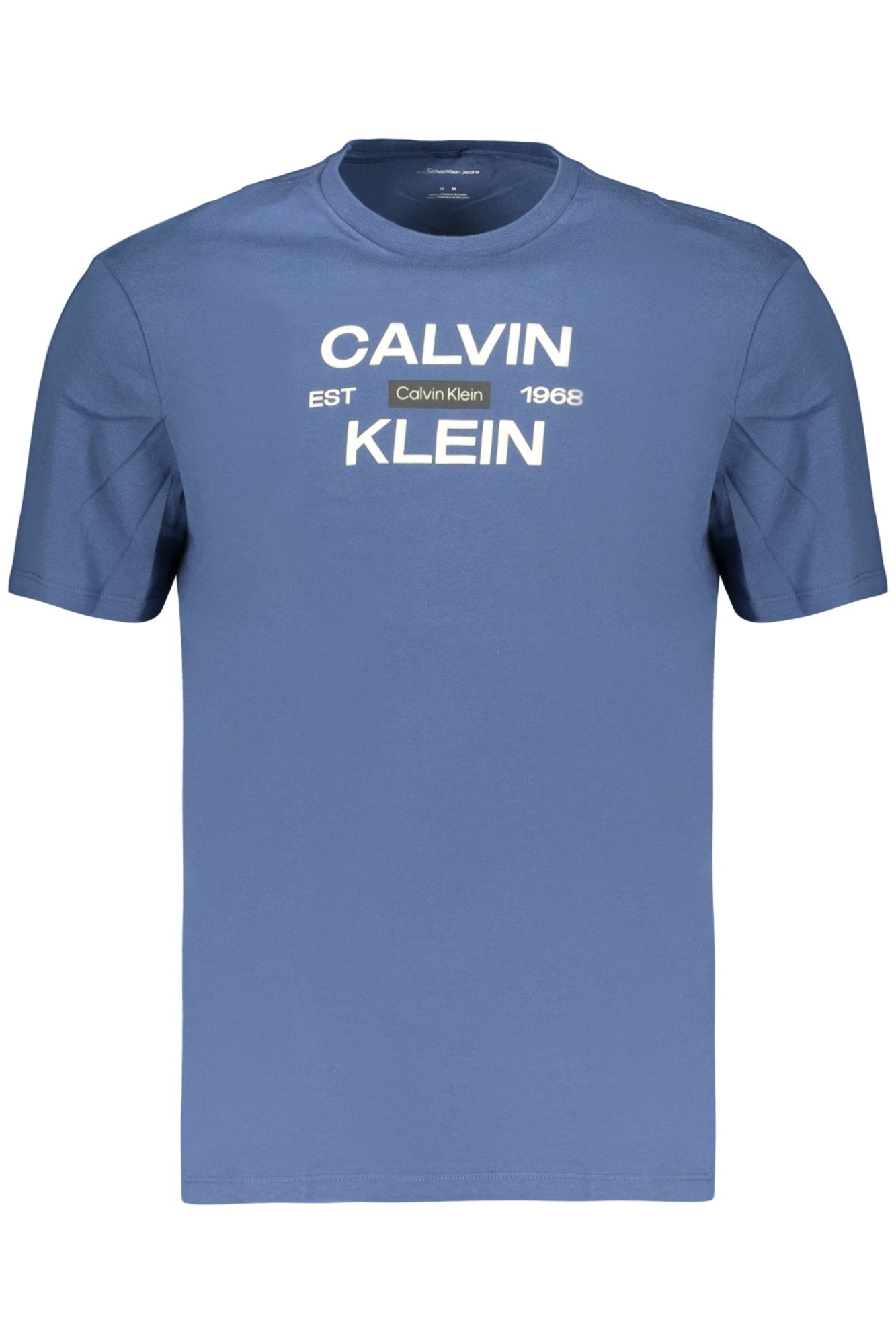 CALVIN KLEIN MEN'S SHORT-SLEEVE T-SHIRT BLUE