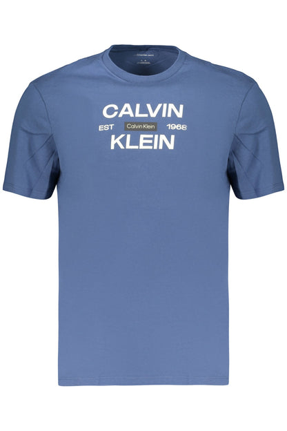 CALVIN KLEIN MEN'S SHORT-SLEEVE T-SHIRT BLUE