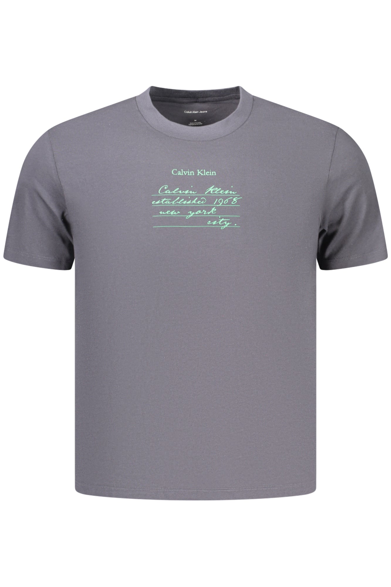 CALVIN KLEIN MEN'S SHORT-SLEEVE T-SHIRT GREY