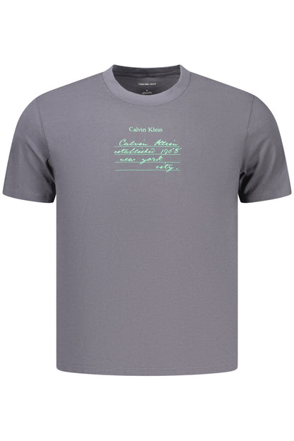 CALVIN KLEIN MEN'S SHORT-SLEEVE T-SHIRT GREY