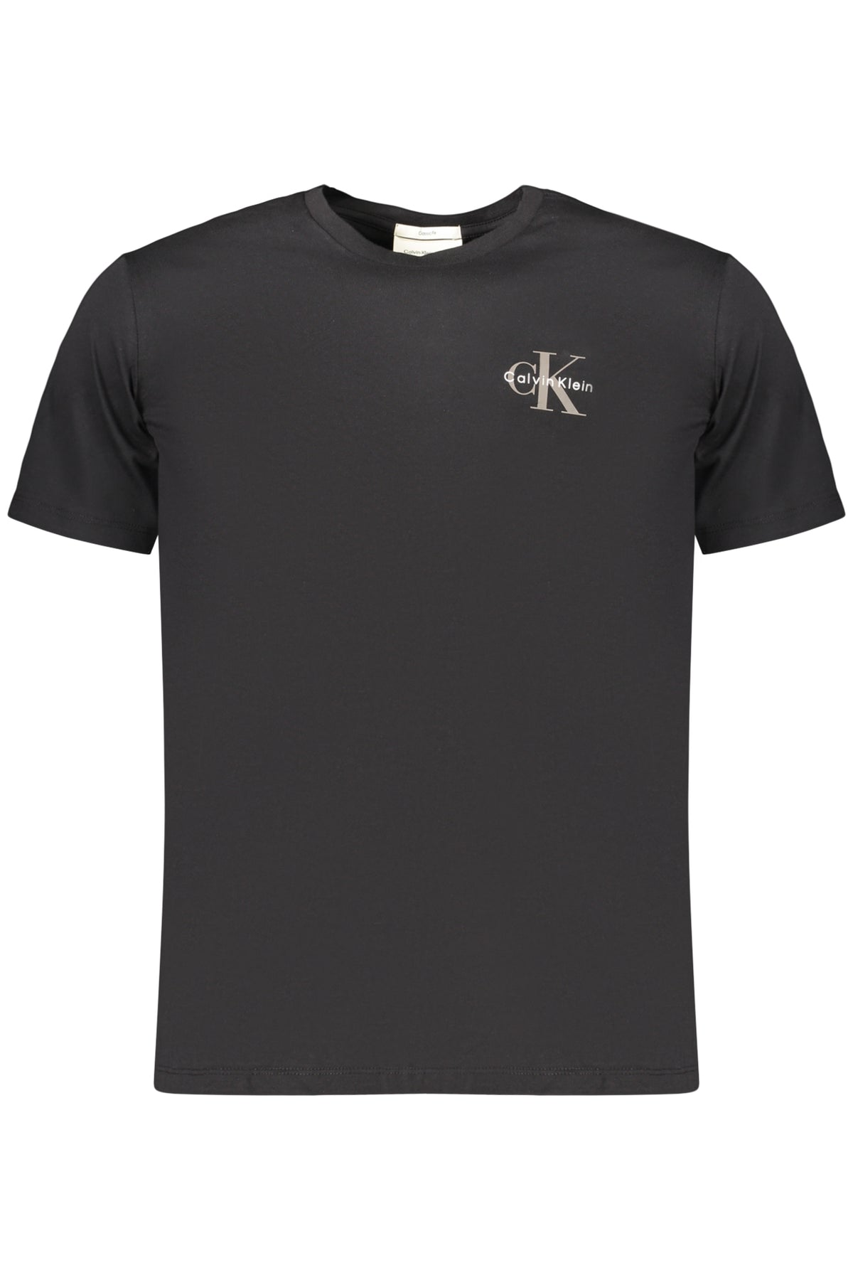 T-shirt noir à manches courtes pour homme Calvin Klein